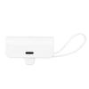 Mini Portable Charger Multifunction Built In Cable for IOS Interface Type C 2 In 1 Mini USB C Power
