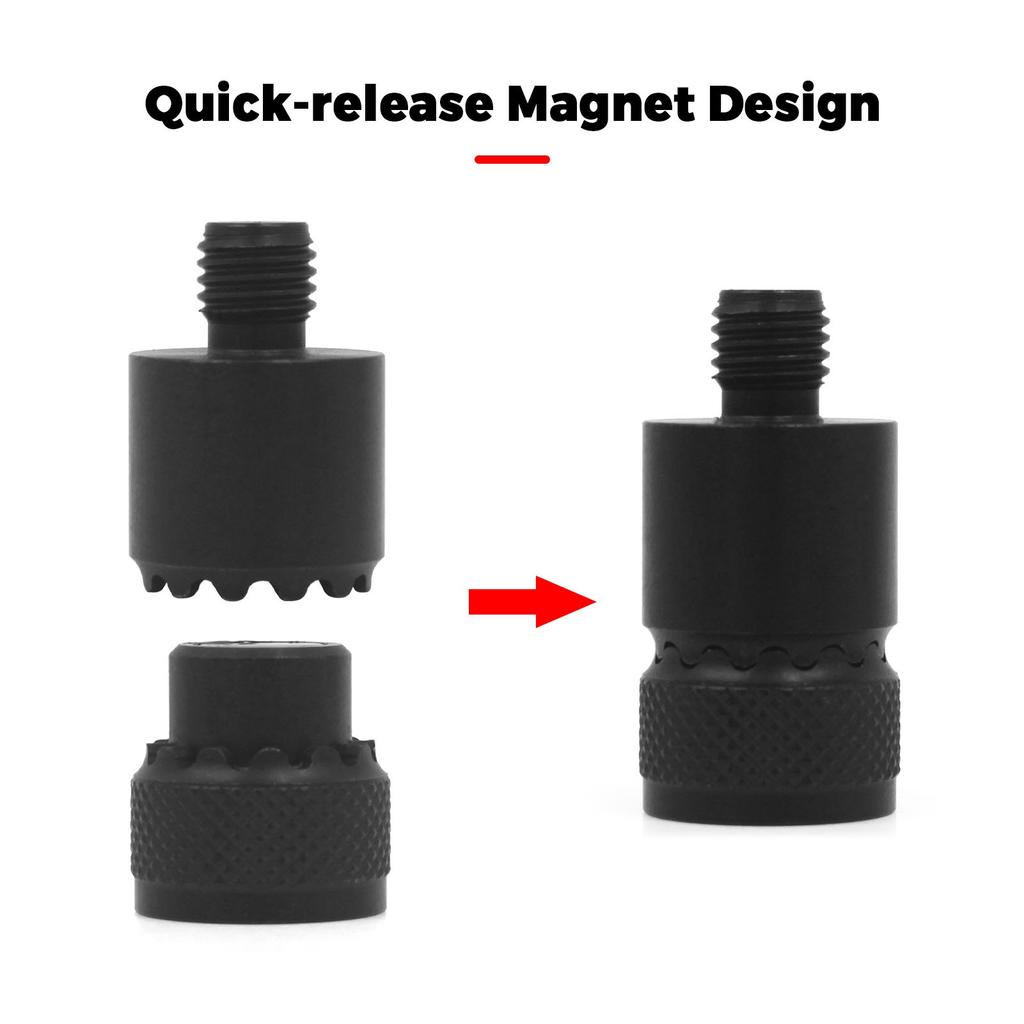 Fishing Alarm Quick Release Connector for Carp Fishing Rod Pod Magnetic Adapter for Fishing Bank Sti