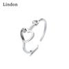 Lindon Classic Copper Alloy Zircon Ring Ladies Jewelry Wedding Promise Party Gift