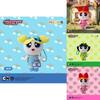 The Powerpuff Girls Blossom Bubbles Buttercup Outing Themed Plush Doll Pendant For Kids And Collectors