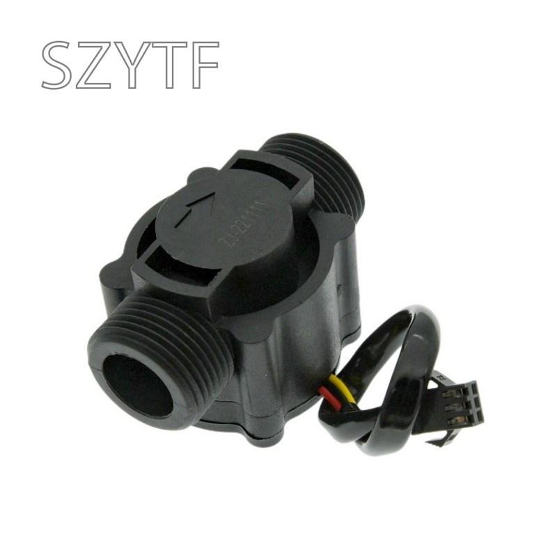 Water Flow Sensor Counter Meter FS300A 1-60L/min G3/4 DC 5-24V