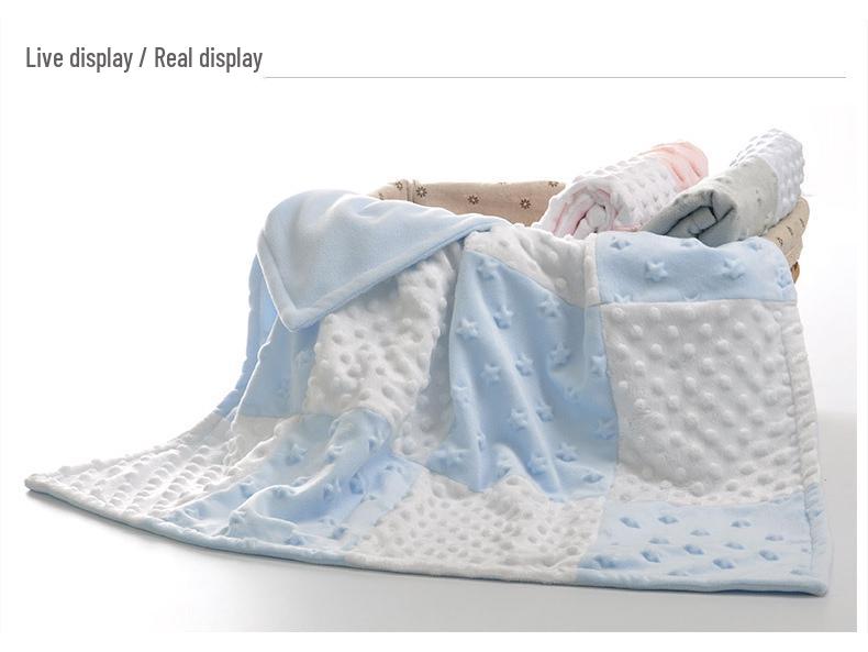 Супермягкий двухслойный флисовый детский кокон для новорожденных - Удобный для весны, лета и осени