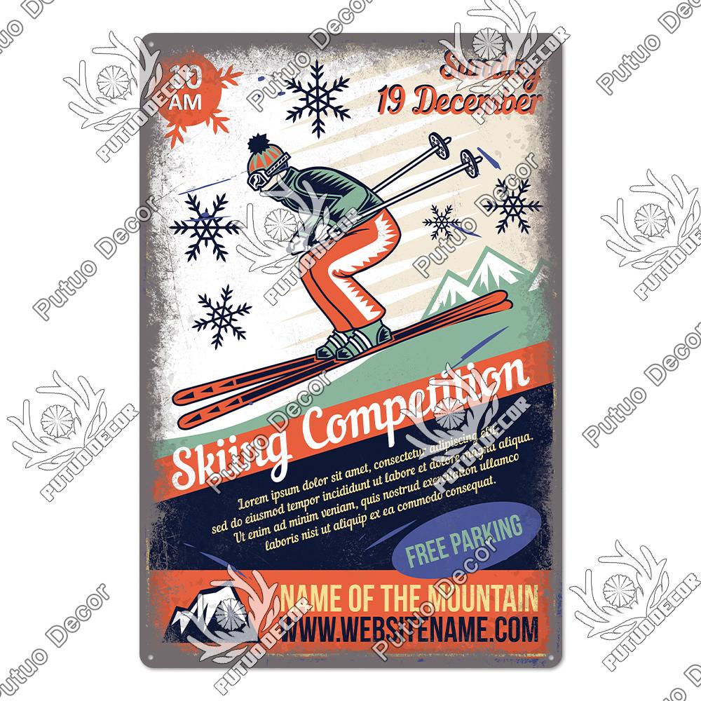 Decor Fun Animal Vintage Tin Sign Plaque Metal Plate Wall Art Decor for Living Room Man Cave Cafe Farmhouse Retro Poster