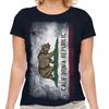 California State Faded Flag Women T-Shirt California T-Shirt