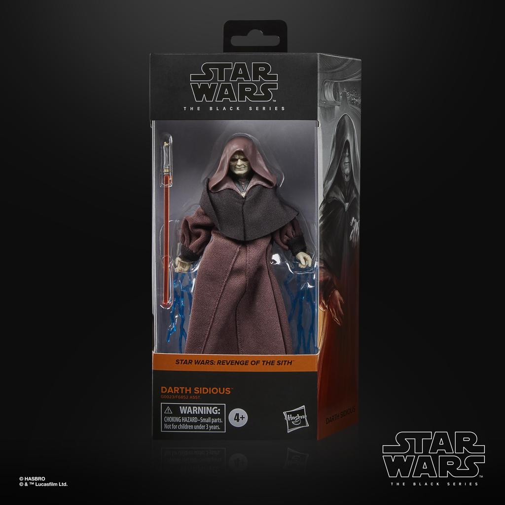 Hasbro Star Wars STAR WARS Black Series Darth Star Wars Episode of the Sith Collection Size Action Figure G0023 Genuine Product Sidious, 3/Revenge