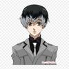 Sasaki Haise Ken Kaneki Tokyo Ghoul Iron On Patches For Clothing Applique Stickers On Clothes Heat-Sensitive Custom Patch