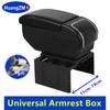 Universal Car Armrest Box Universal Center Centre Console Armrest  Large space Central Store Content box with cup holder ashtray