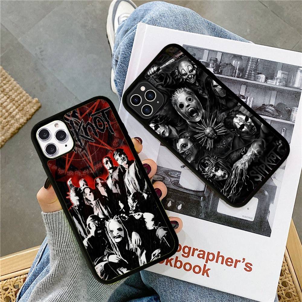 Band Cool-S-SlipknotS-S PC+TPU Protective Phone Case For IPhone 17 16 Pro Max 15 Plus 14 13 12 11 Cover