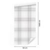 Wallpaper with a checkered pattern and a modern look for the living room and bedroom 50x1000