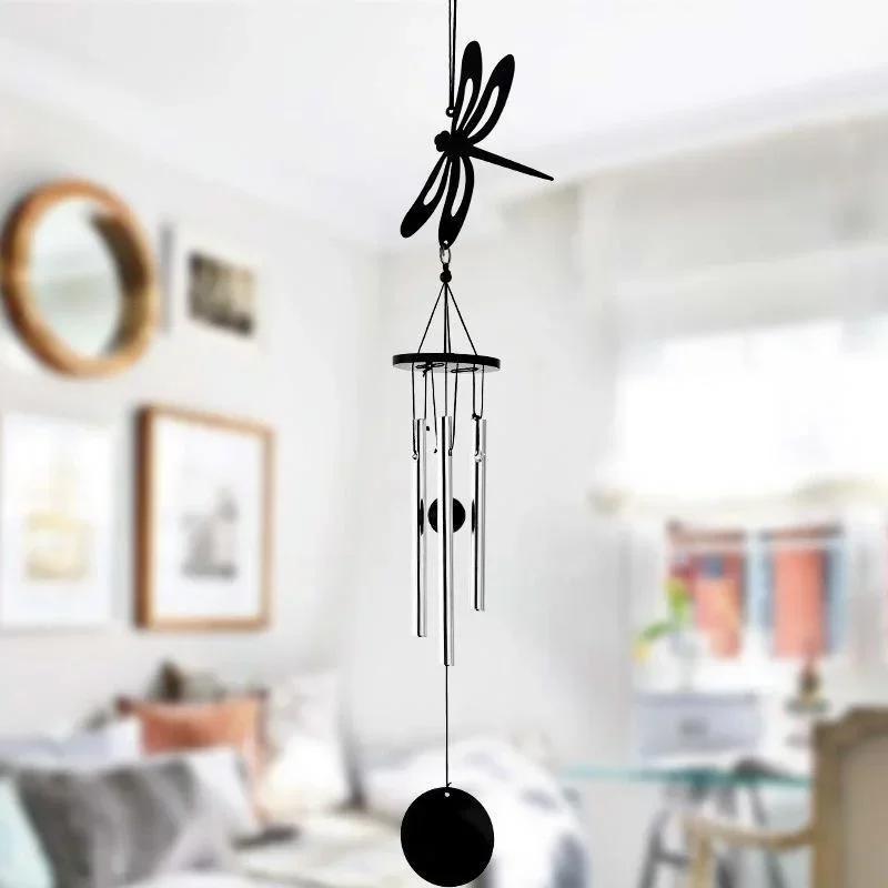 2024 Handmade Hollow Iron Craft Wind Chime Creative Novelty Metal Pendant Bedroom Crafts Hanging Decoration Gift Room Accessorie LS
