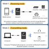 Bluetooth Receiver Transmitter Bluetooth 5.0 Wireless Adapter 3.5mm Jack AUX FM Car Kit Handsfree Call & Mic For PC TV Speaker