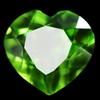 9.00 Ct Natural PERIDOT Green Heart Cut   Rare Loose Gemstone 13x12 MM
