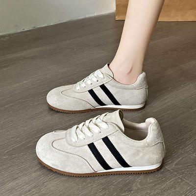 Универсальная легкая спортивная и повседневная обувь на мягкой подошве для женских моделей 2025 новый весенний популярный ретро кроссовки для тренировок «Форрест Гамп»