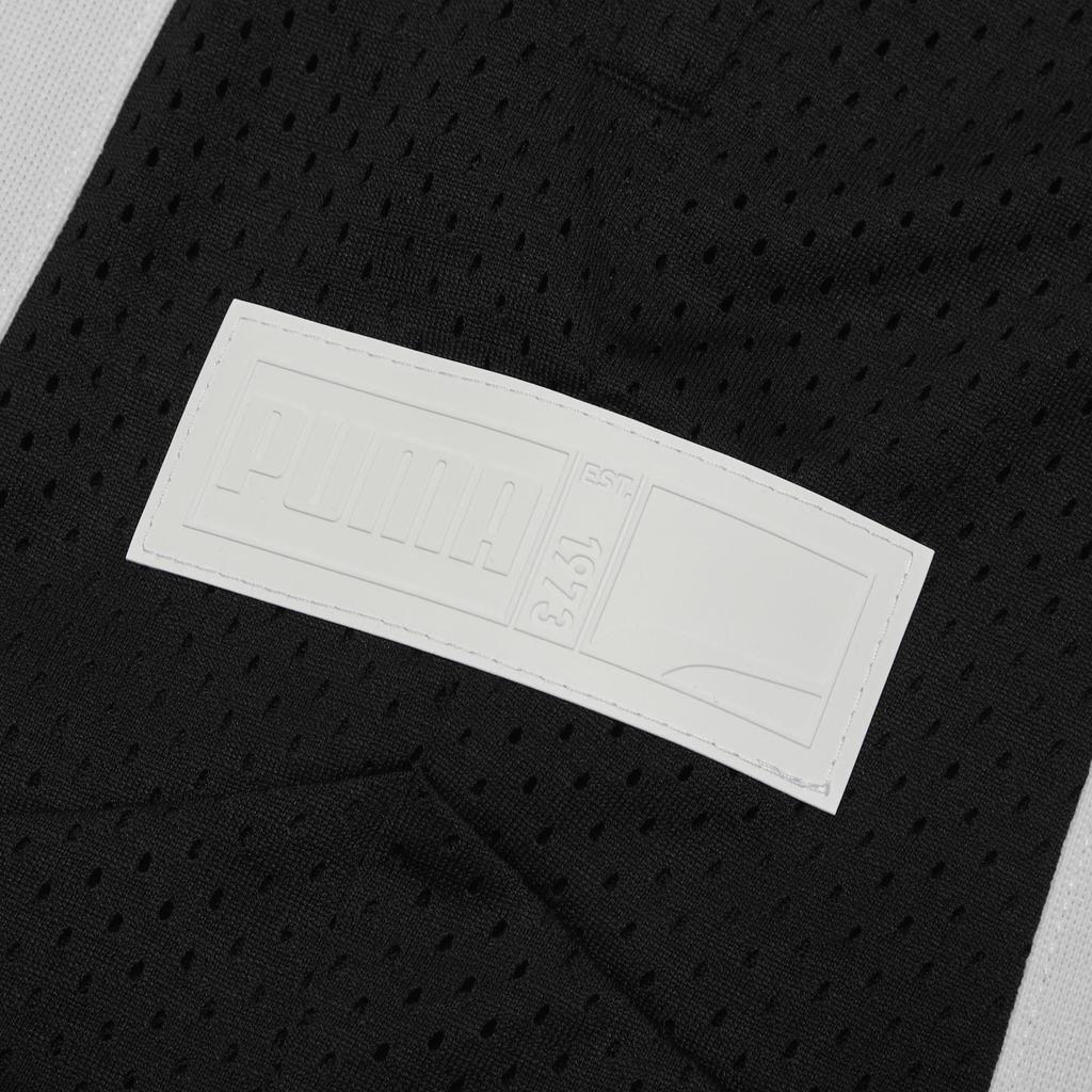 Puma Шорты Color-Block Mesh Drawstring Мужские Брюки Черные 530329-03