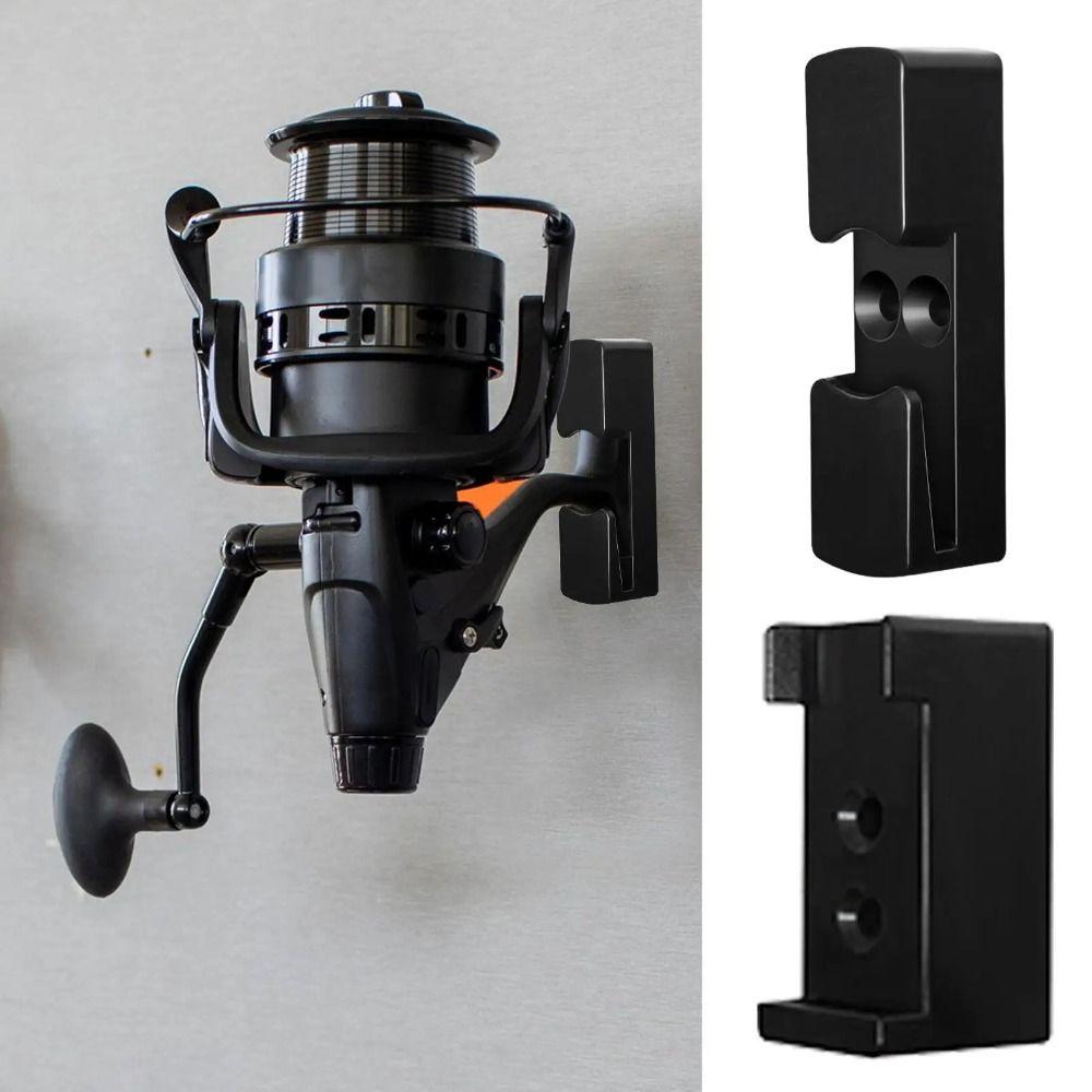 Wall Mount Fishing Reel Holder Fishing Reel Storage Rack For Boat Kayak Truck Garage Door