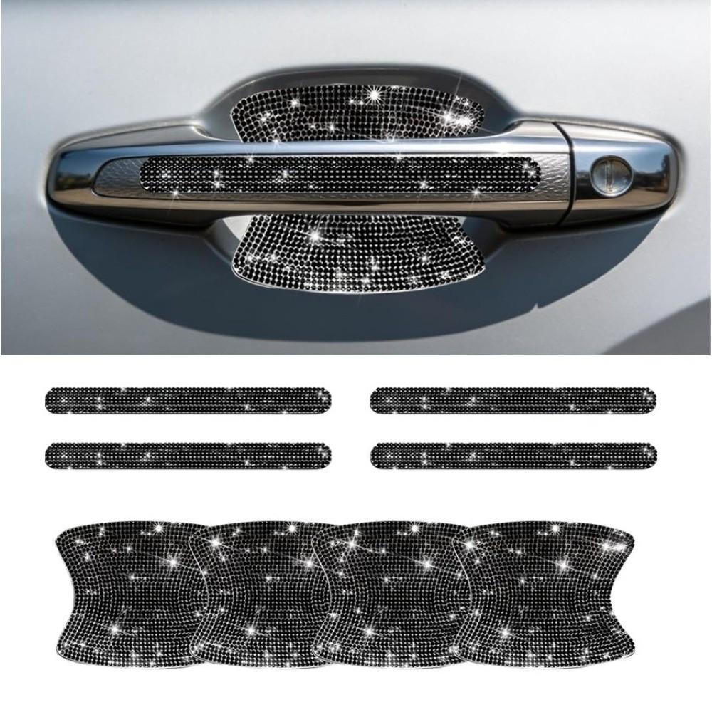 Scratch Resistant Vehicle Door Protector Bling Car Handle Decals For Auto Accessories