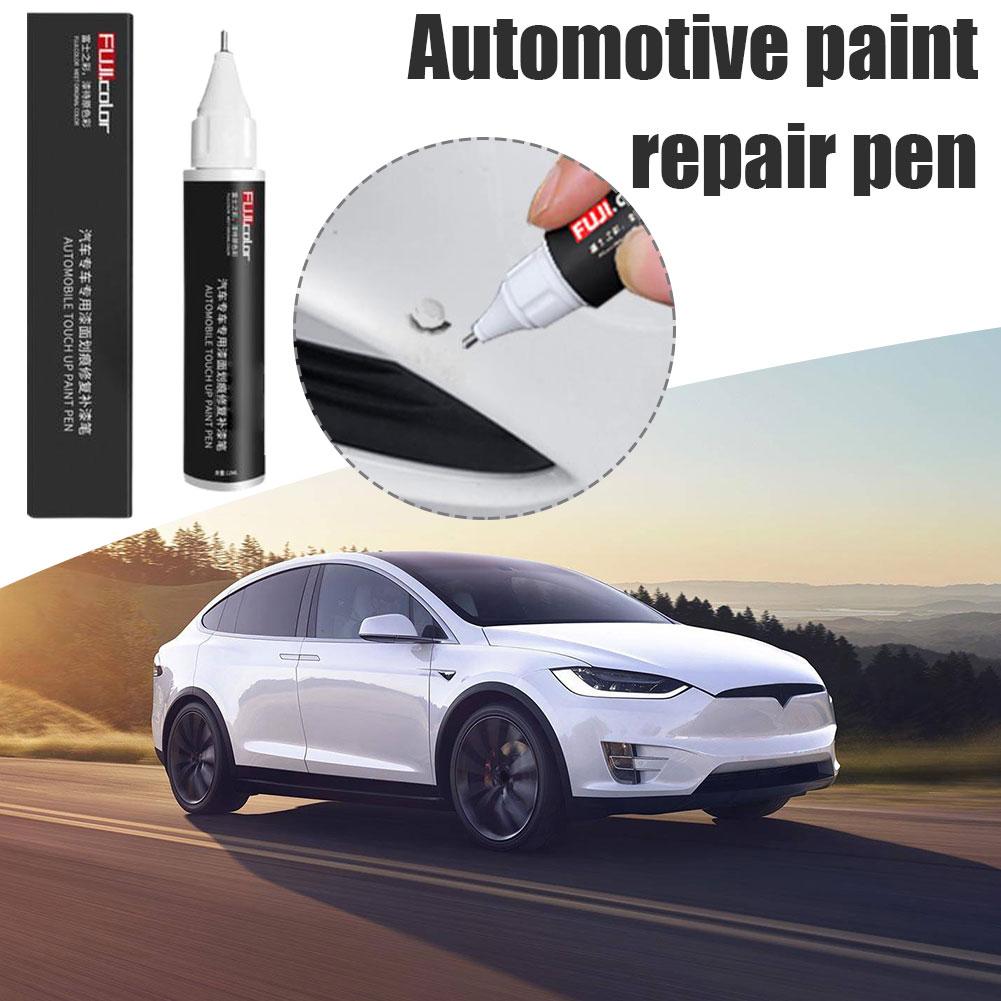 Подходит для Tesla Model 3 XYS, автомобильные ручки для удаления царапин, ручка для ремонта автомобильной краски, черный, белый цвет, фиксатор краски, ремонтное колесо