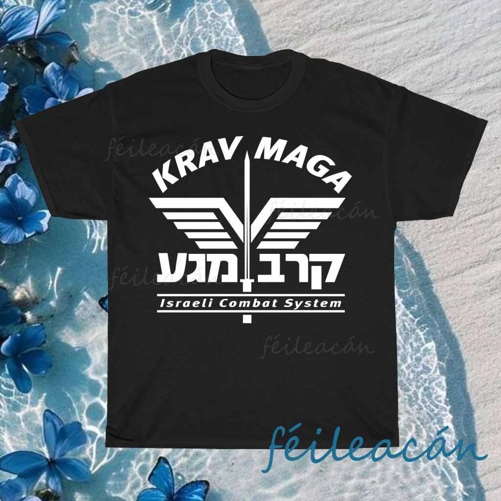 New Krav Maga Martial Arts Combat Logo American T-Shirt Funny Size S to 5XL