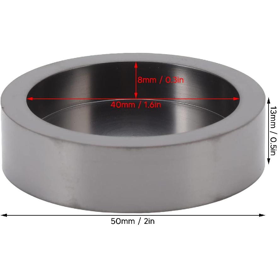 Casting Ingot, Round Shape Refining Gold Silver Graphite Ingot Casting Ingot Crucible for Melting Casting Refining Scrap Gold Silver Jewelry Metal