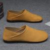 Повседневные кроссовки-лоферы Мягкие и удобные нескользящие вентилируемые туфли для мужчин Модные мужские кроссовки Универсальные износостойкие Новые