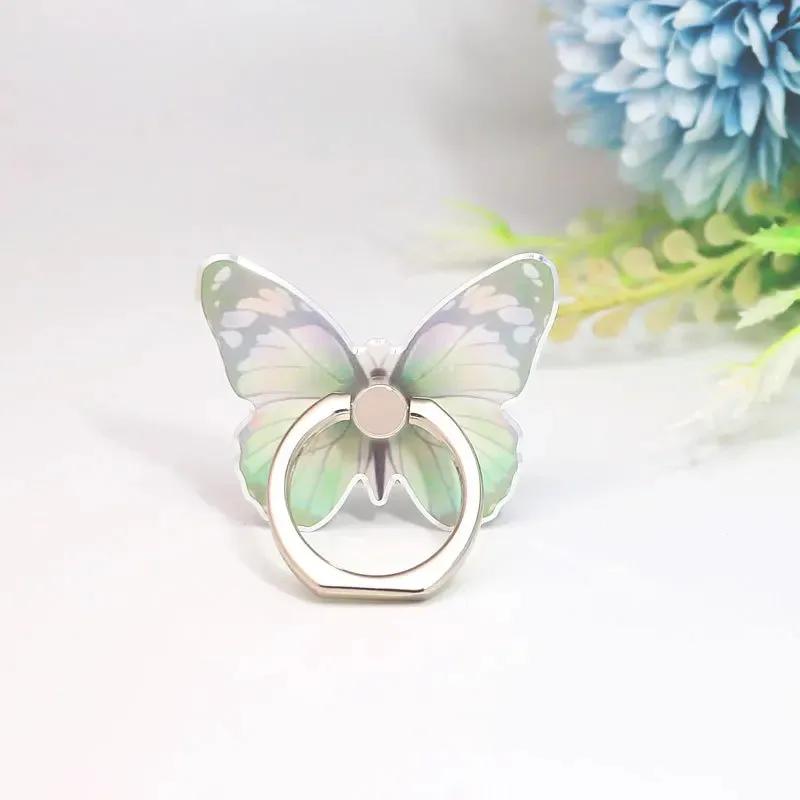 1/2 шт. Роскошный универсальный красивый держатель-кольцо для мобильного телефона в виде бабочки, подходит для мобильного телефона, держатель-подставка для мобильного телефона, сокет