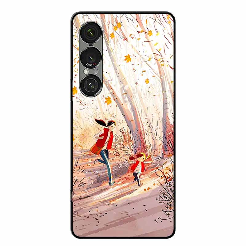 Для Sony Xperia 1 VII / 1 VI / 1 V Чехлы Модный Защитный Силиконовый Задний Чехол Для Xperia 1 VII Задняя Крышка Телефона Capa Xperia 1V Funda