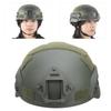 Легкий военный шлем зеленого цвета, дышащий, защитное снаряжение для головы для военных игр CS Outdoor