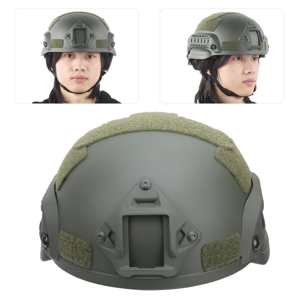 Легкий военный шлем зеленого цвета, дышащий, защитное снаряжение для головы для военных игр CS Outdoor