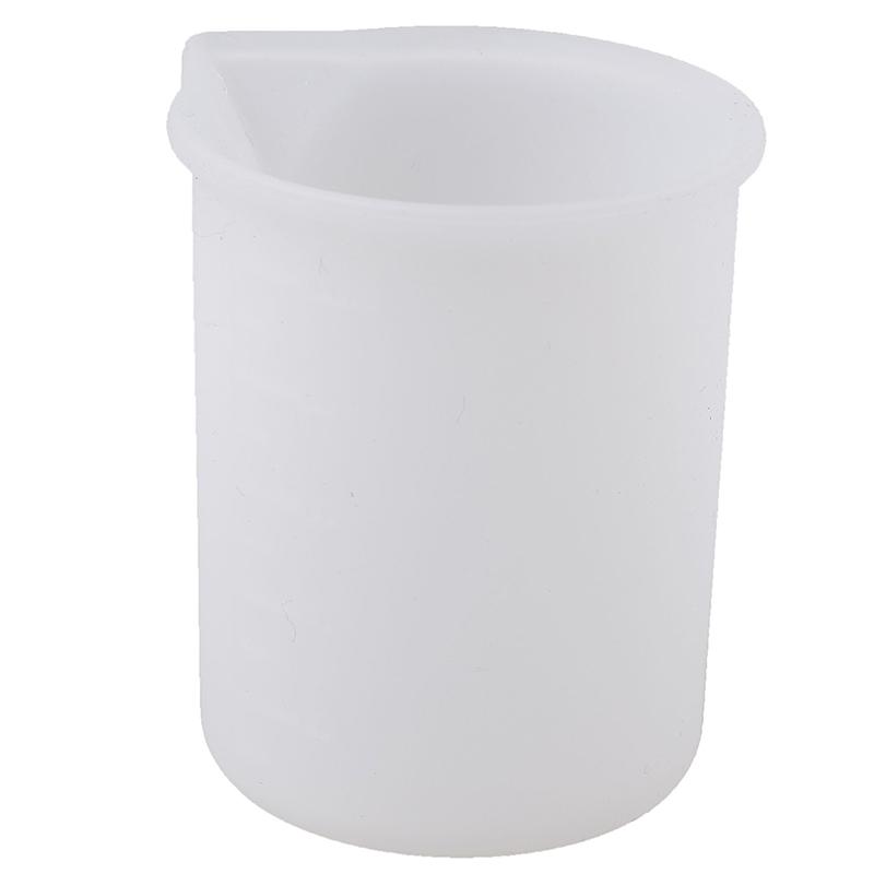 2 шт. силиконовый мерный стаканчик 100 мл для ювелирных изделий, кристаллов, смолы, клеевые формы