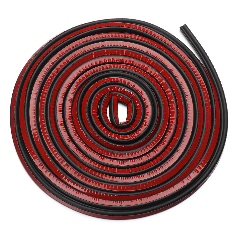 Double Layer Protector Windshield Weatherstrip Car Door Seal Strip Trunk Sealer Noise Insulation