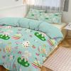 Fresh Rabbit & Egg 3 - Piece Bedding Set, Thickened Skin - Friendly Fabric
