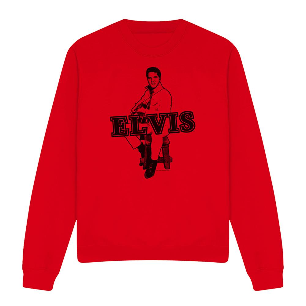 Elvis Presley Unisex Adult Jamming Sweatshirt