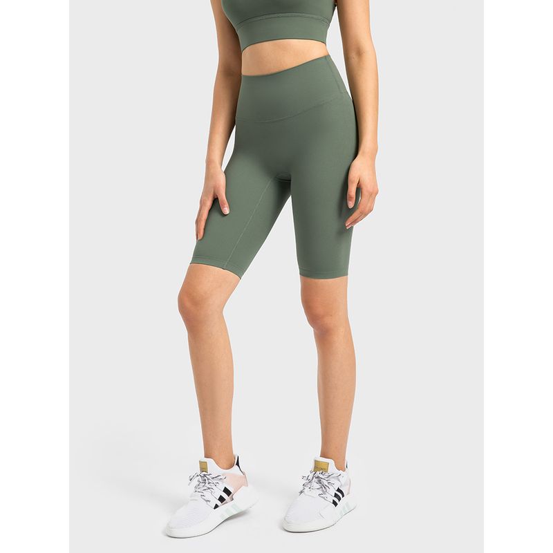 Seamless High Waist Hip Lifting Summer Thin Quick-Drying Yoga Pants