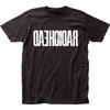 Radiohead Backwards T Shirt Mens Rock And Roll Music Clasic Band Tee New Black