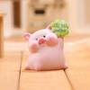 Piglet Mini Ornament for Girl's Room or Car Center Console Decor