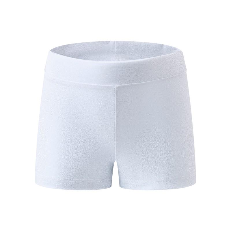 Детские танцевальные шорты для девочек, балетные и гимнастические шорты с высокой посадкой, эластичные однотонные шорты для танцев для мальчиков, безопасные шорты для выступлений