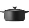 Cast Iron Roaster Le Creuset Signature Round 24 Cm Black 4.2 L (21177240000430)