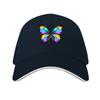 I am a rainbow butterfly Baseball Cap hard hat Unisexs big size hat Hat Unisex Golf Wear Unisex Womens