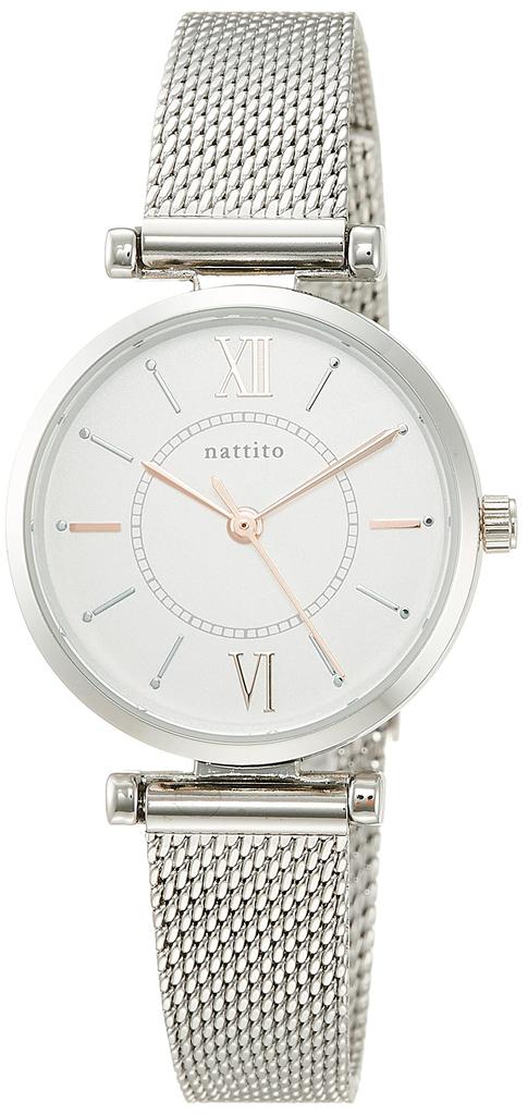 Полевые работы Элиза Аналоговые часы с серебристым сетчатым ремешком, GY035-1, Женские,