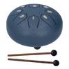 6-дюймовый 8-тоновый язычковый барабан с палочками, нотная книга, музыкальные перкуссионные инструменты для медитации
