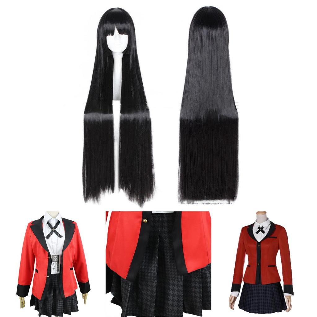 Дышащее платье-косплей Kakegurui Хабами Юмеко Идеально для Хэллоуина и Карнавала