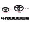 3D ABS lettres 4runner hayon Logo coffre arrière emblème Badge autocollant décalcomanies voiture style accessoires pour Toyota T EA8