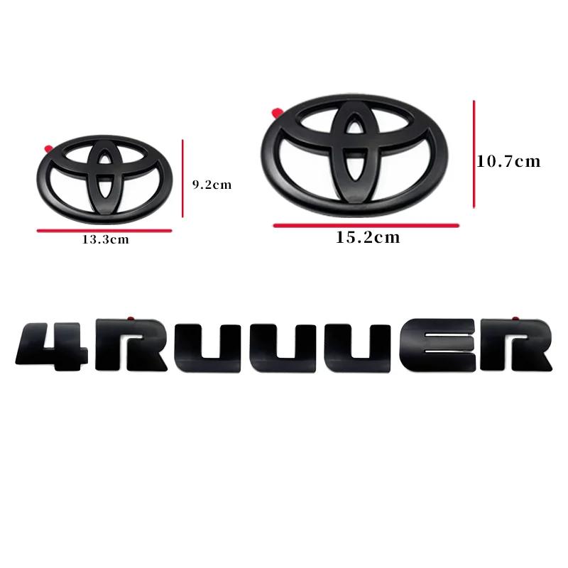 3D ABS lettres 4runner hayon Logo coffre arrière emblème Badge autocollant décalcomanies voiture style accessoires pour Toyota T EA8