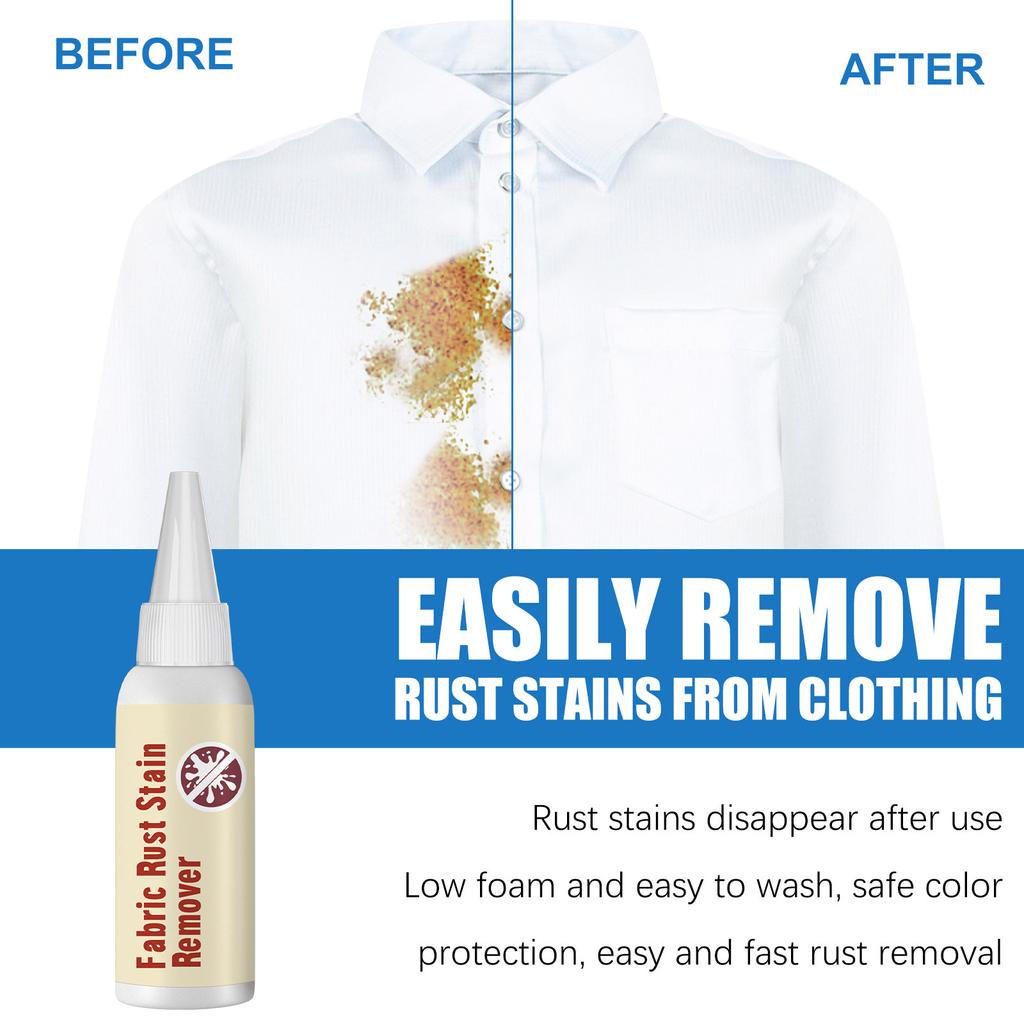 Clothes Rust Remover Household Clothes Effectively Remove Stains and Dirt Multifunctional Decontamination Rust Remover.