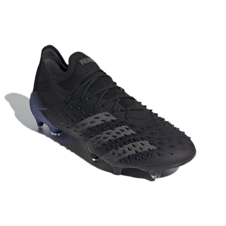 adidas Predator Freak.1 Low FG Demonskin - Черный Sonic Ink Мужские Кроссовки Core-Black Iron-Metallic FY6265