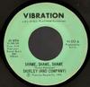 7inch Record SHIRLEY & COMPANY - Shame, Shame, Shame VI532 Vibration 1974 US Soul/Funk Used
