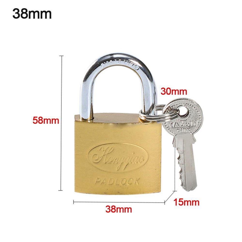 3Keys Медный замок Маленький чемодан для багажа Замок Мини Безопасность Инструмент Шкафчик Чехол Поставка