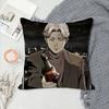 JJohan LLiebert Monster Anime Celebrity Merchandise AllMatch Printed Pillow Case Sofa Car Office Room Decoration Protector