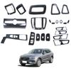 Compatible with 2018-2023 Volvo XC60: Navigation Frame, A/C Switch, Armrest, Door Handle, Gear Shift, Etc.