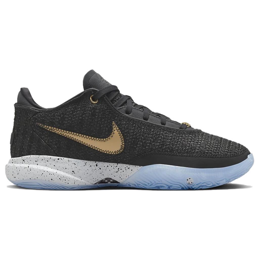 Nike LeBron 20 'Черный Металлик Золотой' Мужские DJ5422-003